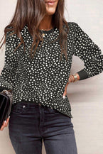 The Spotted Long Sleeve Top - Vesteeto