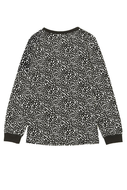 The Spotted Long Sleeve Top - Vesteeto