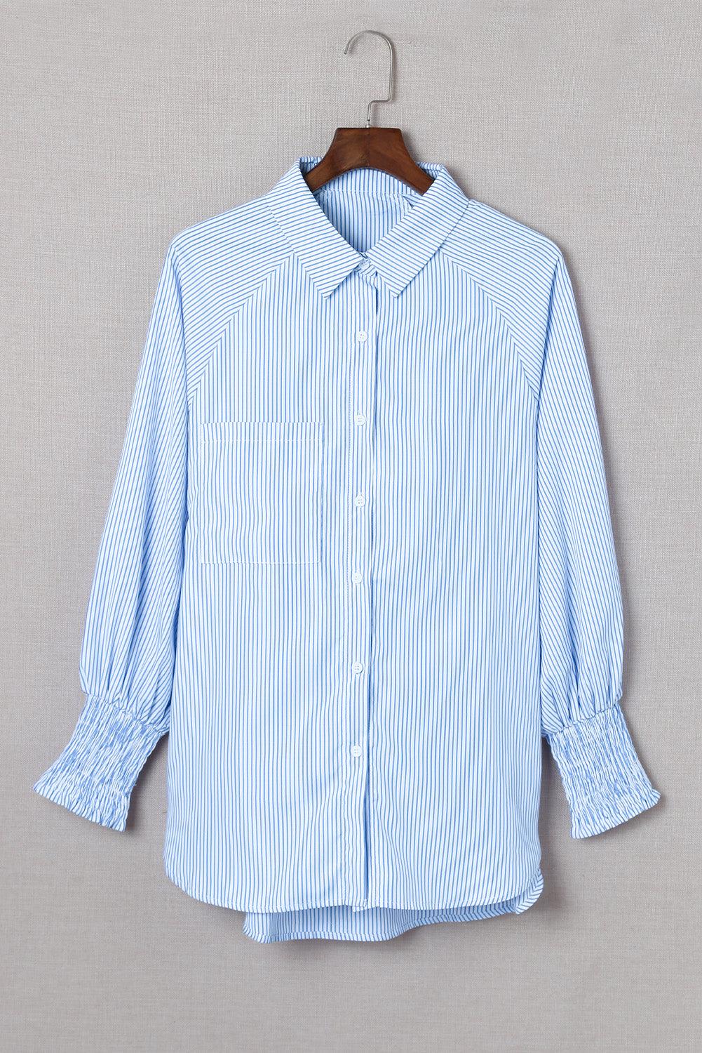 The Shirred Cuffs Shirt - Vesteeto