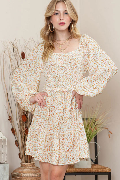 Boho Floral Dress - Vesteeto