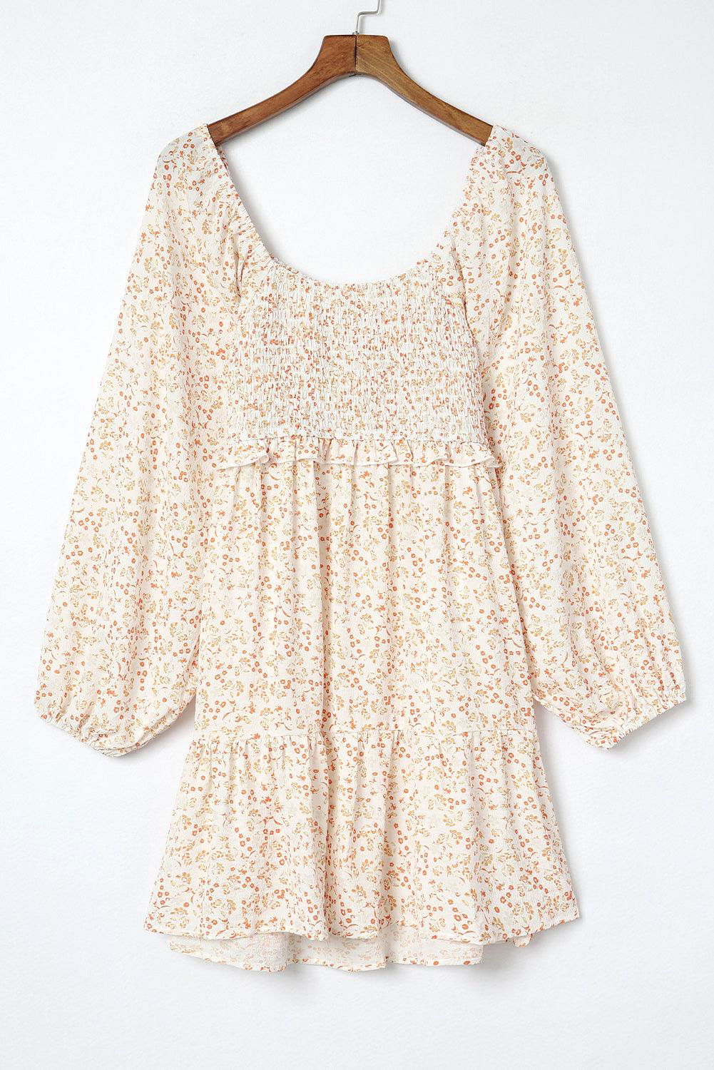 Boho Floral Dress - Vesteeto