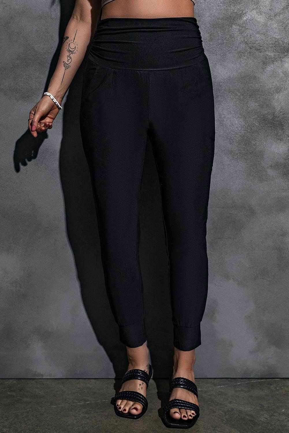 Camelina High Waist Leggings - Flattering & Comfy Fit 