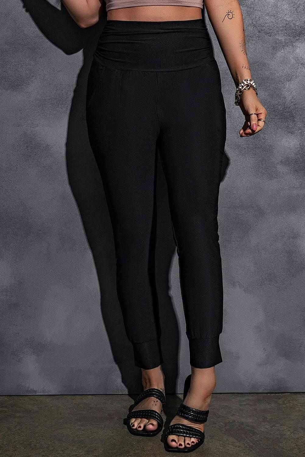 Camelina High Waist Leggings - Flattering & Comfy Fit 