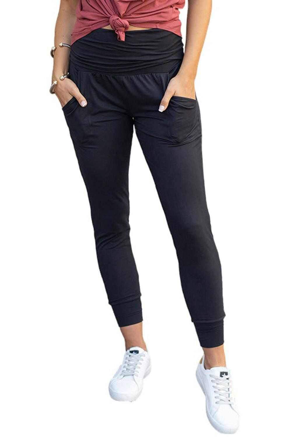 Camelina High Waist Leggings - Flattering & Comfy Fit 