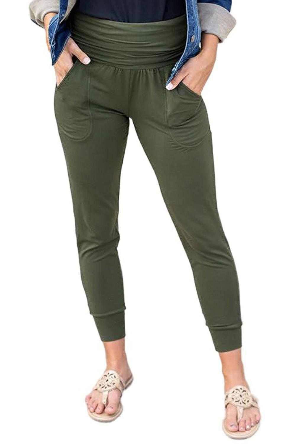 Camelina High Waist Leggings - Flattering & Comfy Fit 