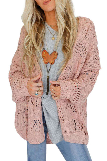 Casual Knit Cardigan - Vesteeto