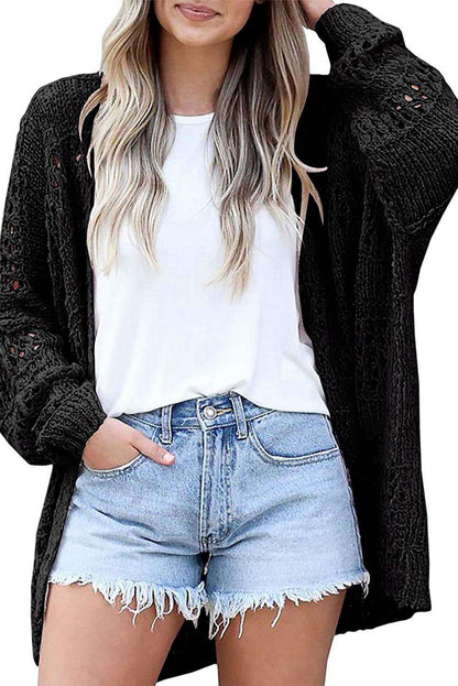 Casual Knit Cardigan - Vesteeto