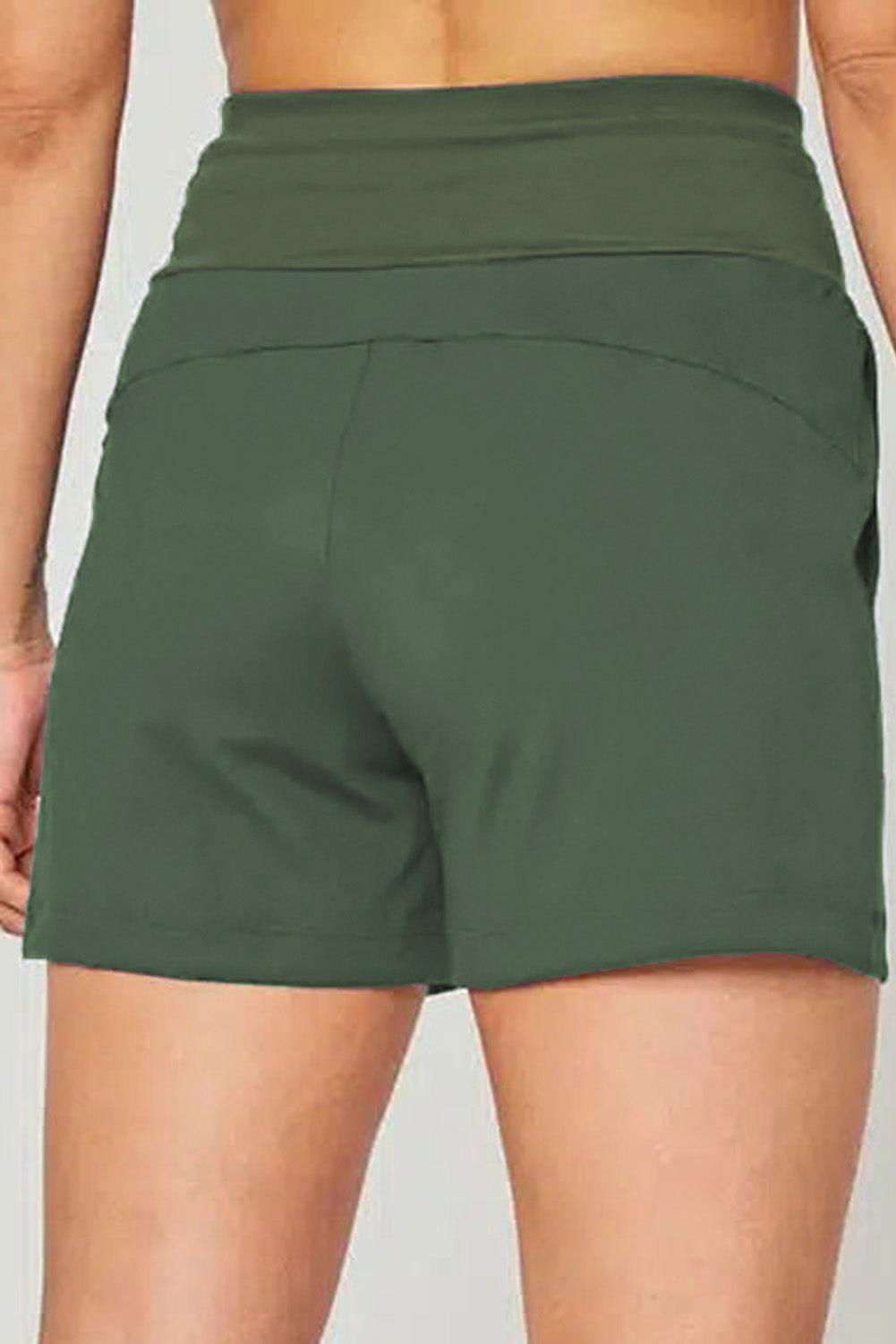 Drawstring Swim Shorts with Pockets - Vesteeto