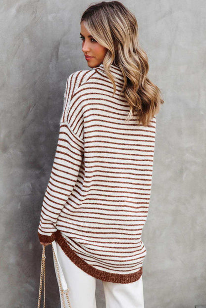 Mara Loose Neck Sweater - Vesteeto