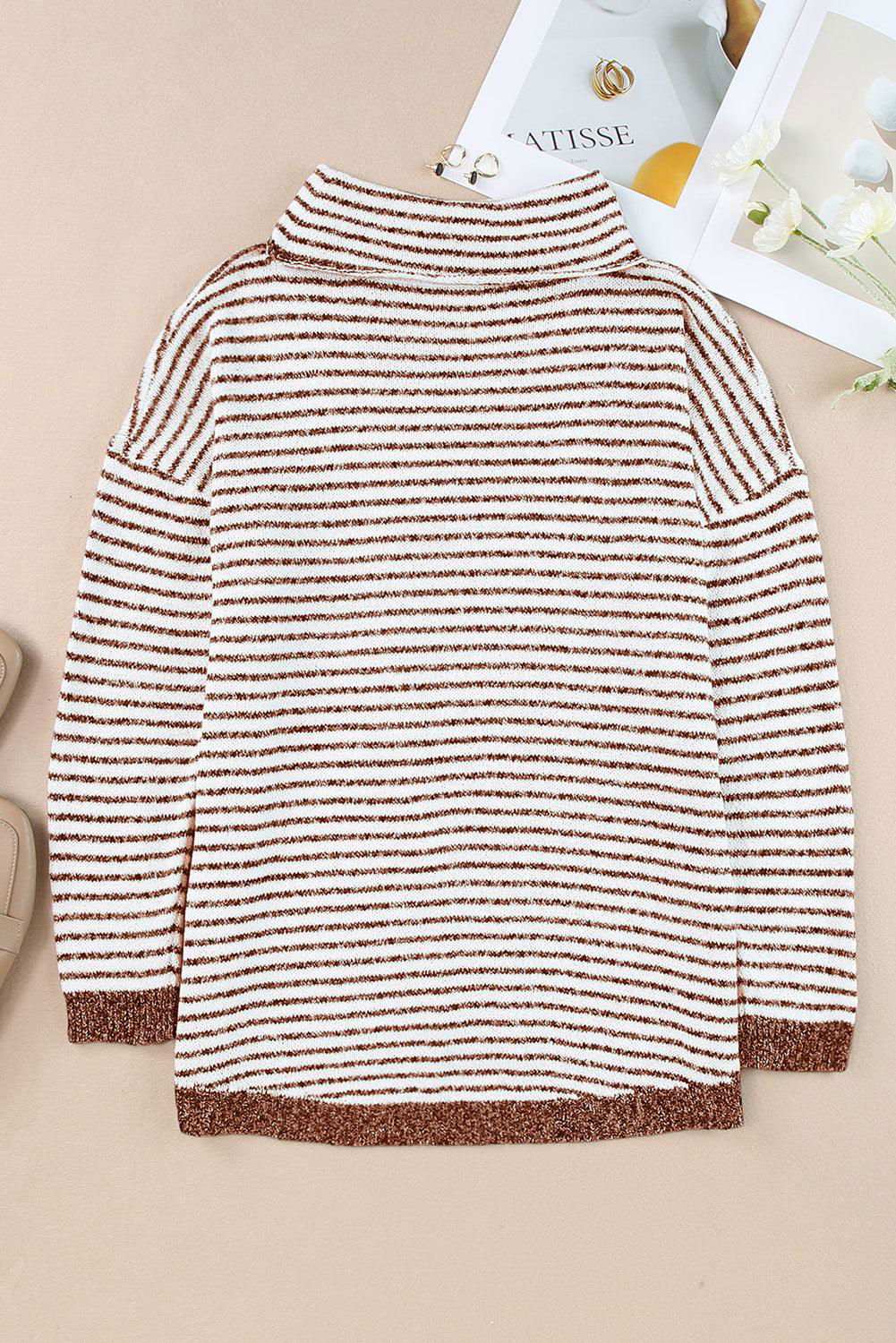 Mara Loose Neck Sweater - Vesteeto