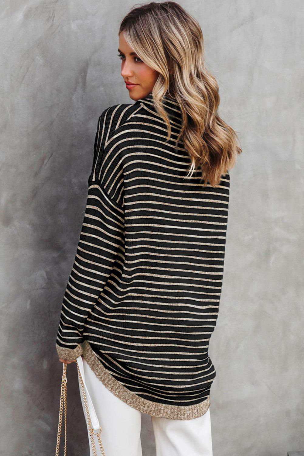 Mara Loose Neck Sweater - Vesteeto