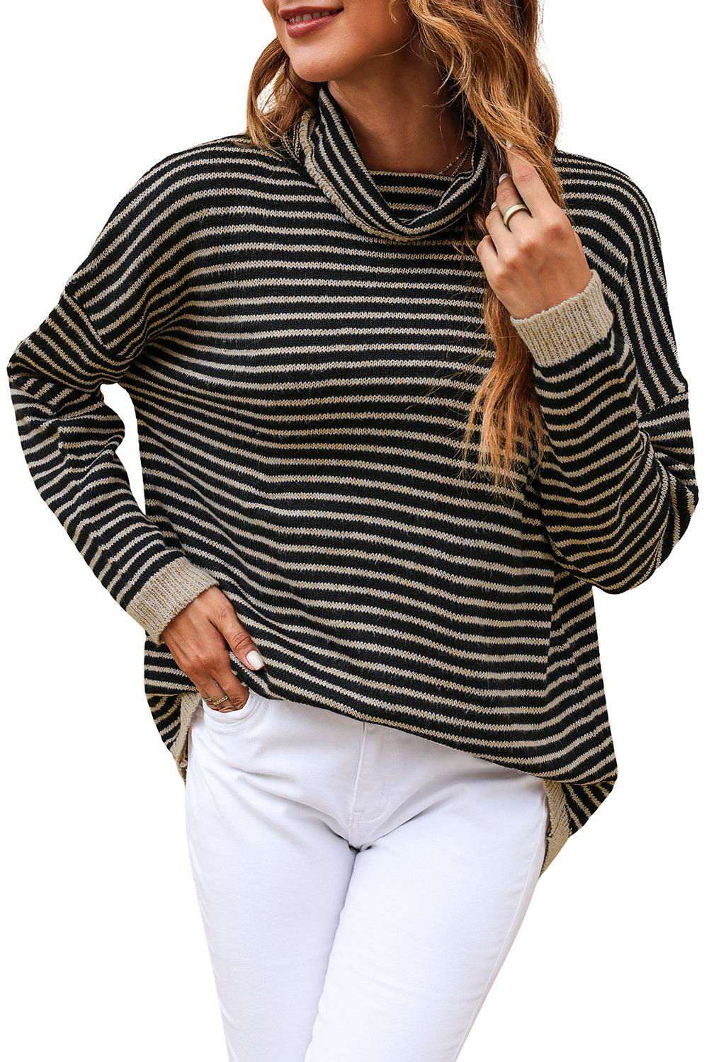 Mara Loose Neck Sweater - Vesteeto