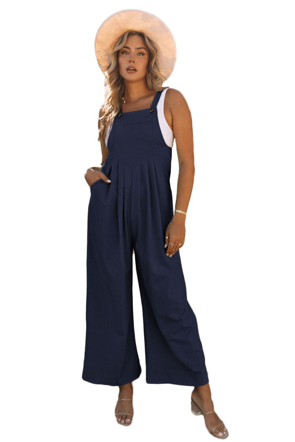 Mara Wide Leg Jumpsuit - Vesteeto