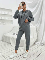 Sports Hoodie and Joggers Set 