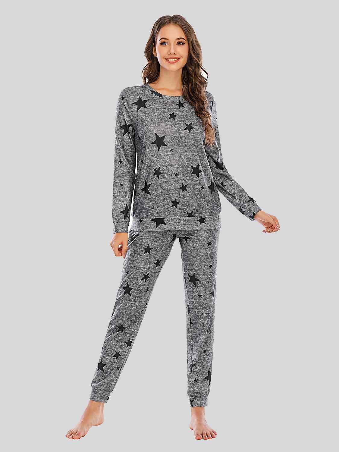 Star Top and Pants Lounge Set 