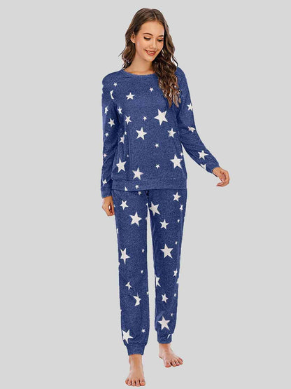 Star Top and Pants Lounge Set 