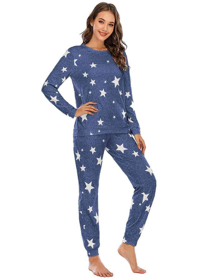 Star Top and Pants Lounge Set 