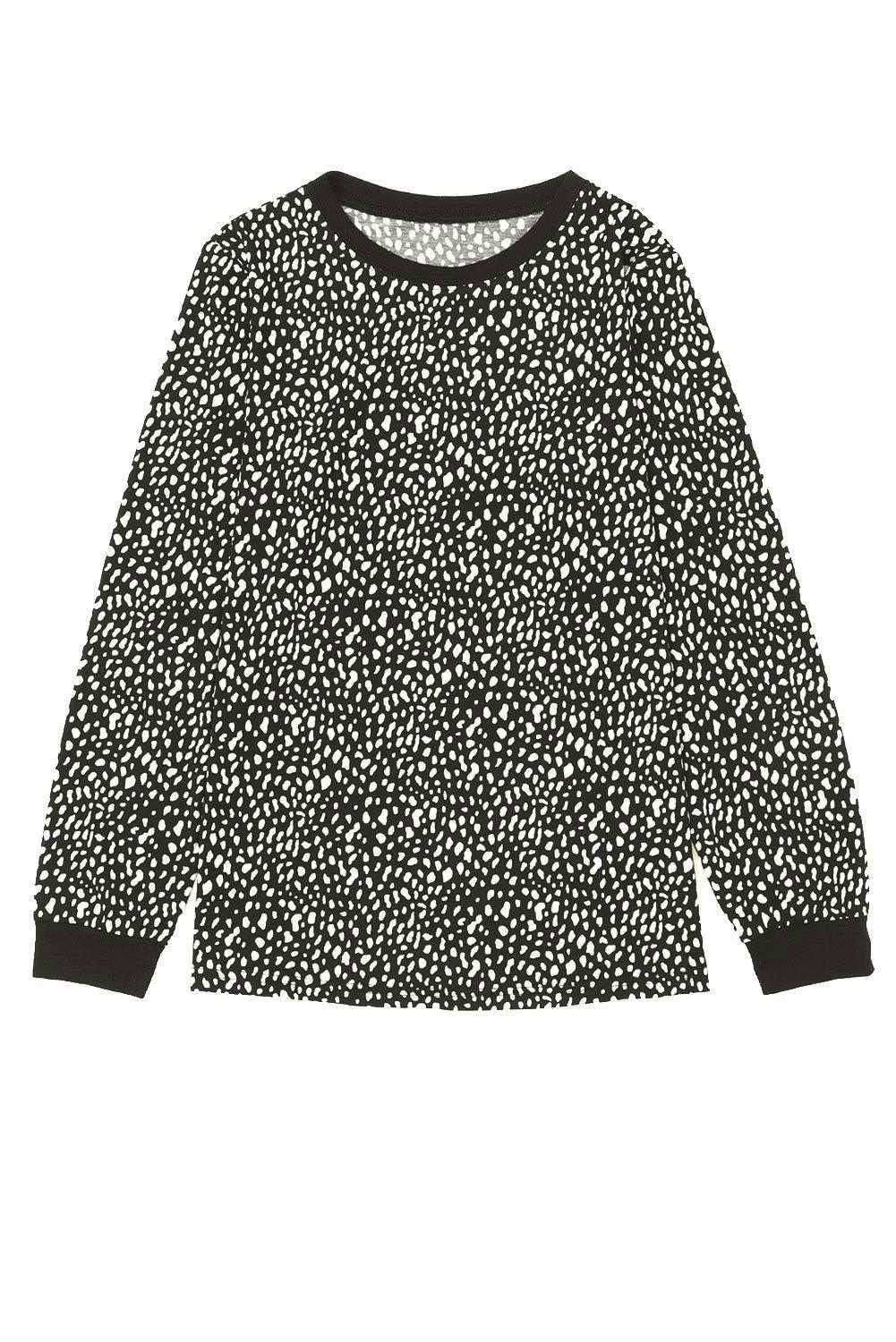 The Spotted Long Sleeve Top 