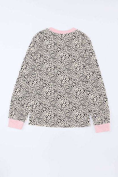 The Spotted Long Sleeve Top 