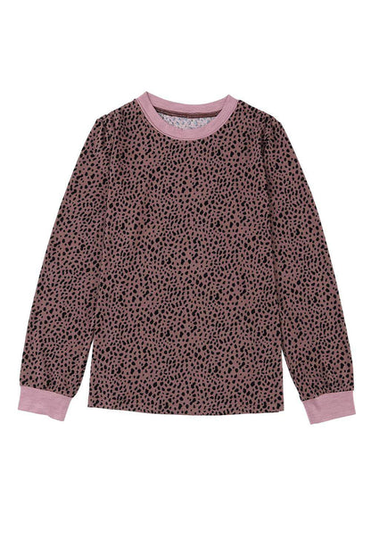 The Spotted Long Sleeve Top 