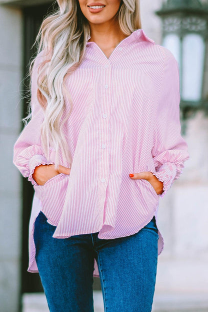 The Shirred Cuffs Shirt - Vesteeto