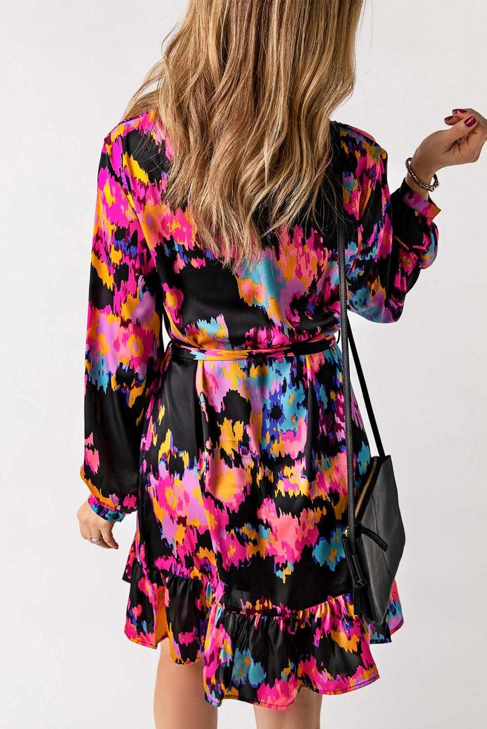 Flounce Hem Dress 