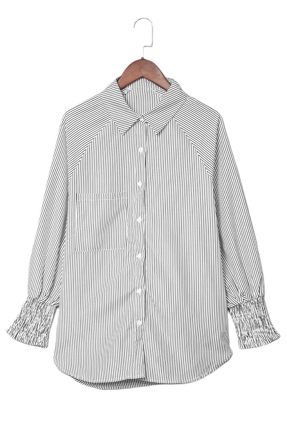 The Shirred Cuffs Shirt - Vesteeto